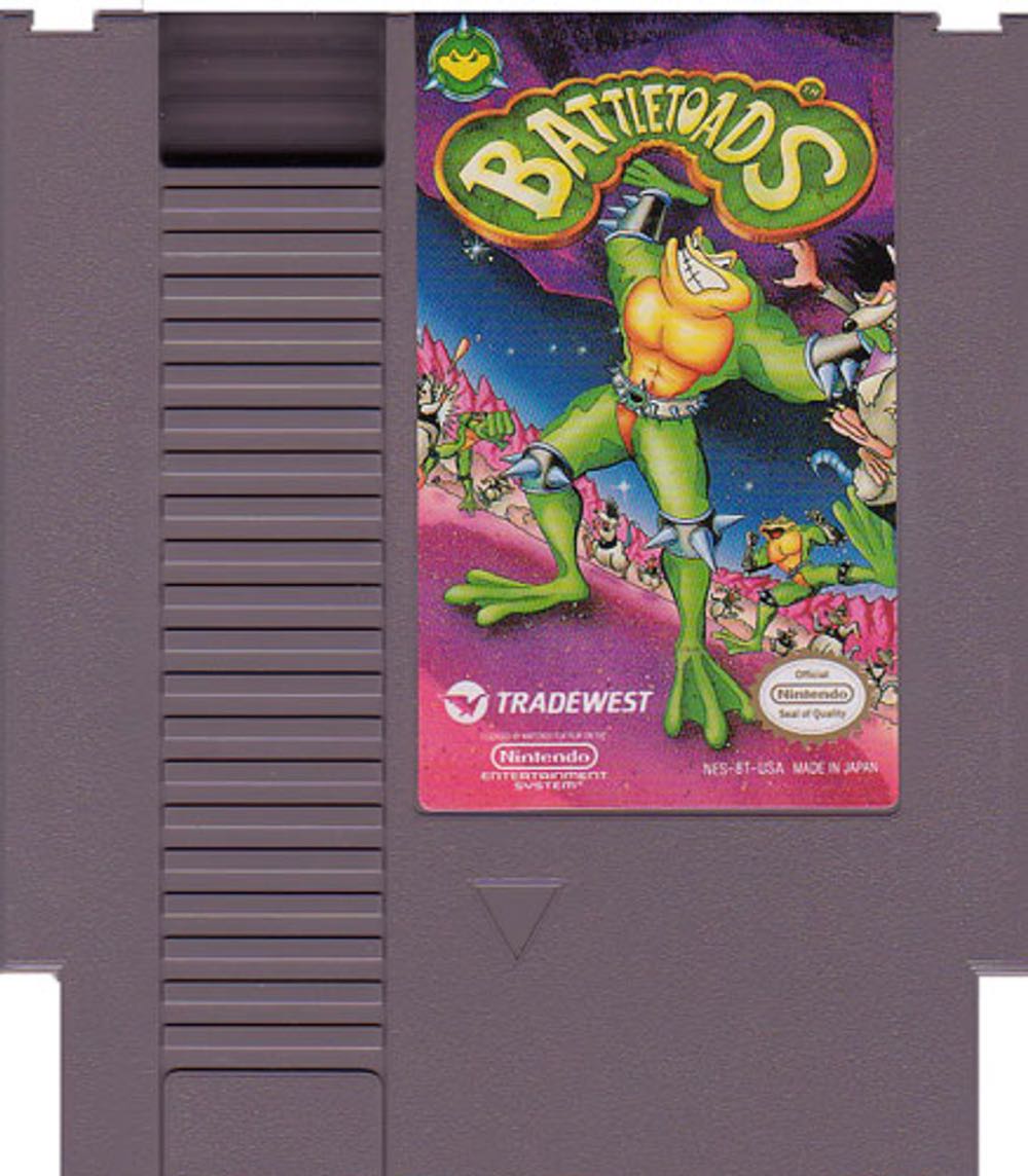 Battletoads - Nintendo Entertainment System (NES) (Tradewest - 2) video game collectible - Main Image 3