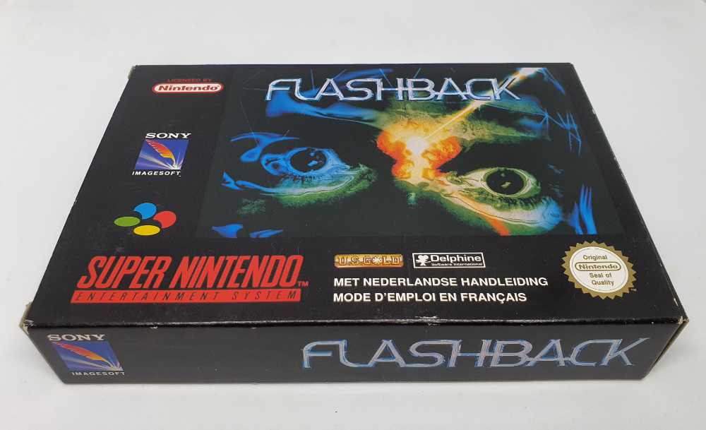 Flashback - Nintendo Super Nintendo Entertainment System (SNES) (US Gold - 1) video game collectible [Barcode 090451306387] - Main Image 4