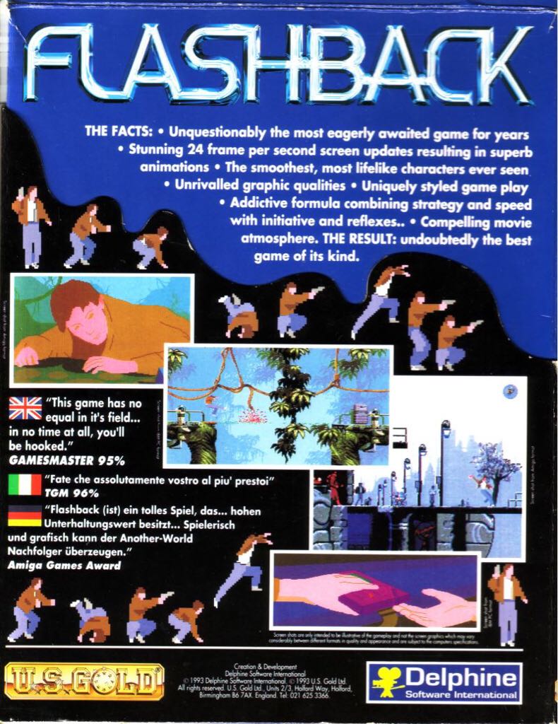 Flashback - Apple iOS (U.S. Gold Ltd. - 1) video game collectible [Barcode 2053342555828] - Main Image 2