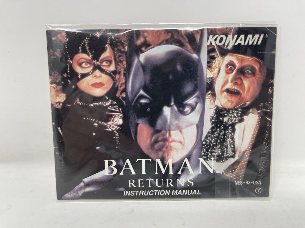 Batman Returns (Cart Only) - Nintendo Entertainment System (NES) (Konami - Single-Player) video game collectible [Barcode 083717110323] - Main Image 4