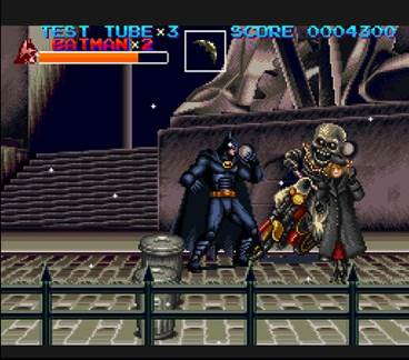 Batman Returns - Nintendo Super Nintendo Entertainment System (SNES) (Konami - 1) video game collectible [Barcode 083717150084] - Main Image 2