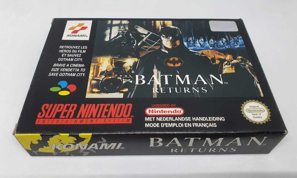 Batman Returns - Nintendo Super Nintendo Entertainment System (SNES) (Konami - 1) video game collectible [Barcode 083717150084] - Main Image 4
