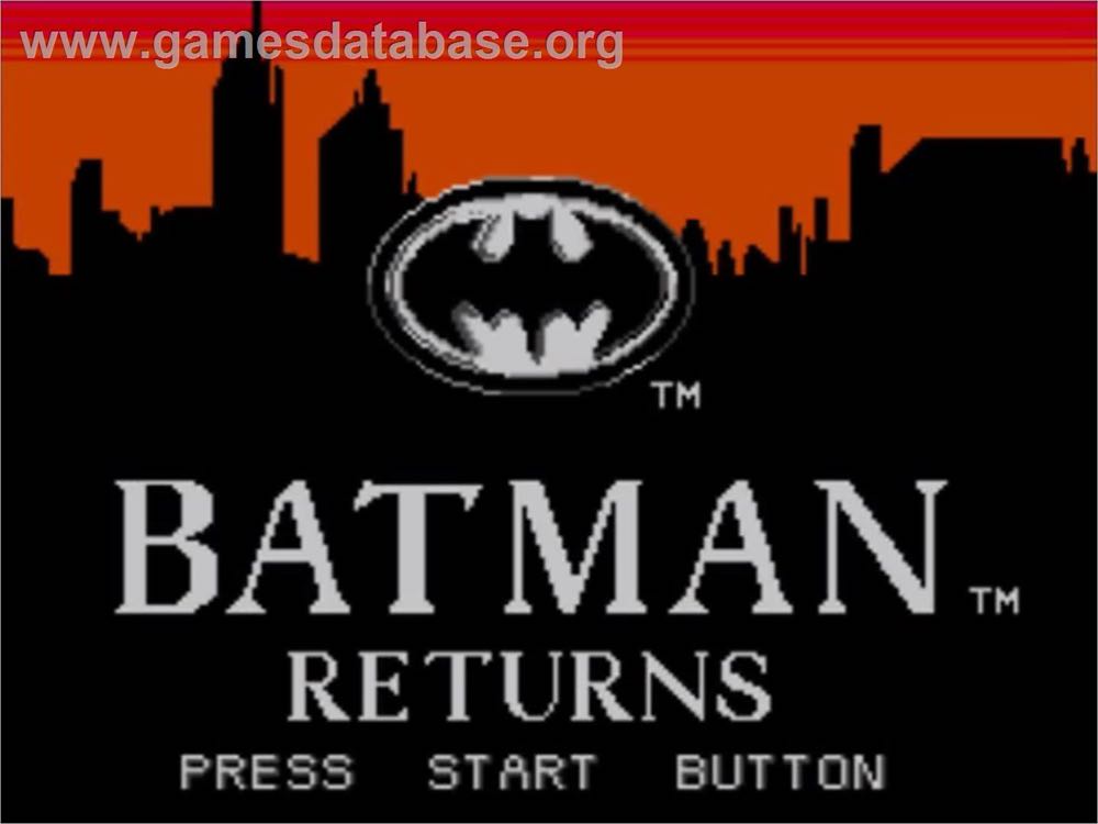 Batman Returns - Sega Master System (Sega - 1) video game collectible [Barcode 4974365637125] - Main Image 3