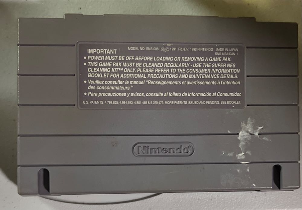 Batman Returns - Nintendo Super Nintendo Entertainment System (SNES) video game collectible - Main Image 3