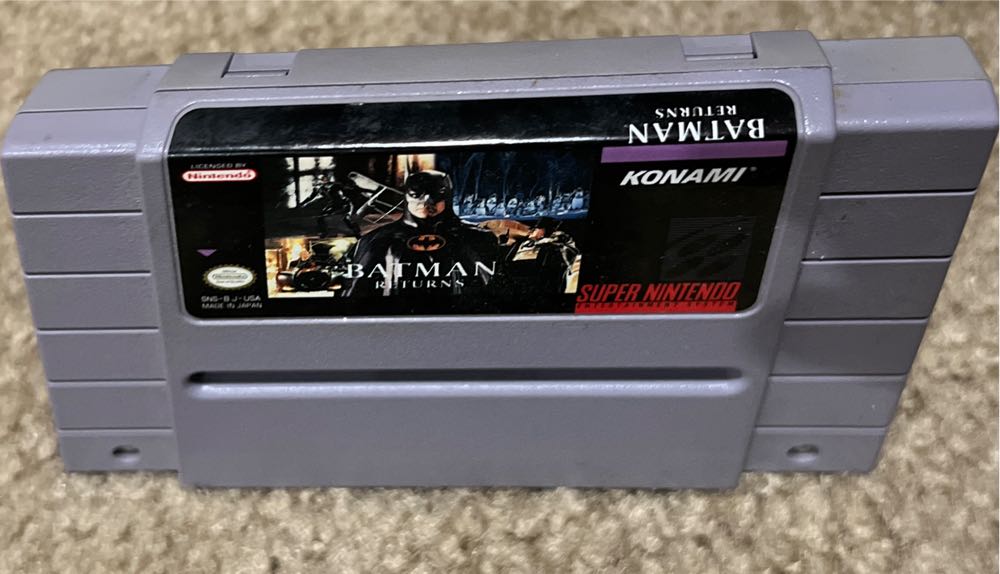 Batman Returns - Nintendo Super Nintendo Entertainment System (SNES) video game collectible - Main Image 4