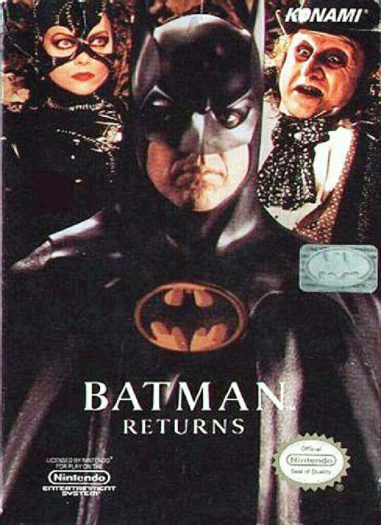 Batman Returns - Nintendo Entertainment System (NES) (1992, Konami - 1) video game collectible - Main Image 1