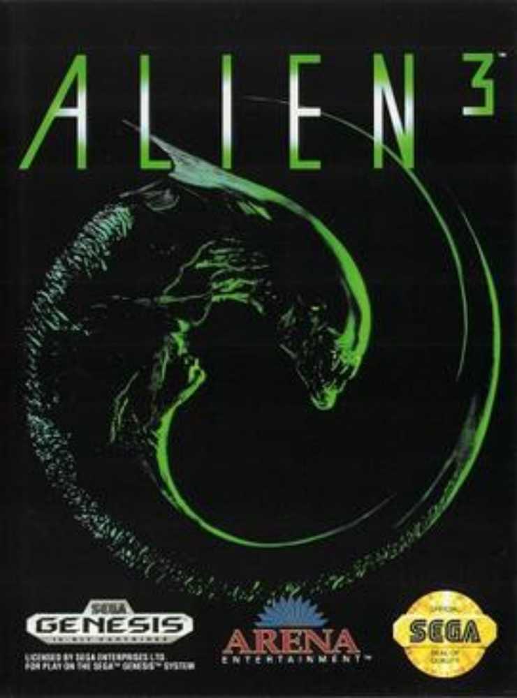 Alien 3 - Sega Genesis (Mega Drive) (1) video game collectible - Main Image 2