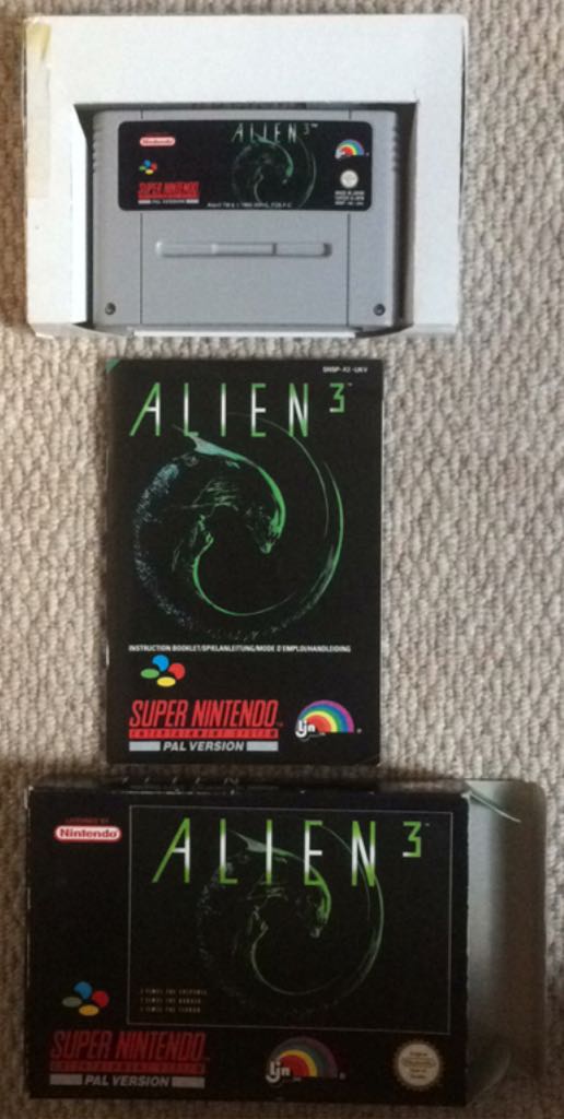 Alien 3 - Nintendo Super Nintendo Entertainment System (SNES) (Só Cartucho) video game collectible - Main Image 2