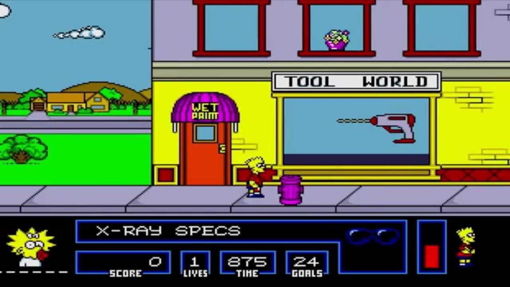 The Simpsons: Bart vs. The Space Mutants - Nintendo Entertainment System (NES) (Acclaim - 1) video game collectible - Main Image 4