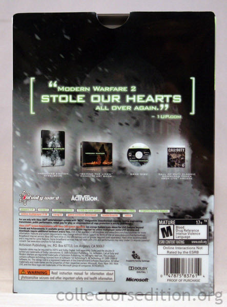 Modern Warfare 2 - Microsoft Xbox 360 (Activision Blizzard - 18) video game collectible [Barcode 5030917075179] - Main Image 2