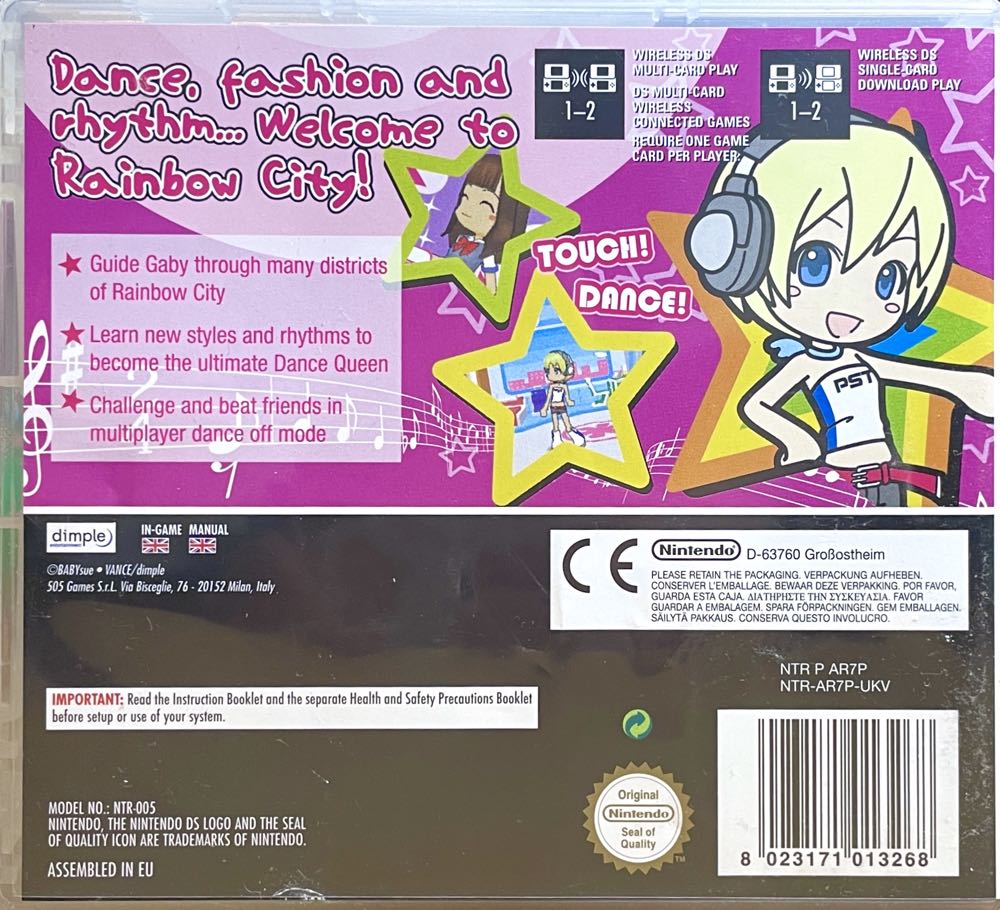 Kira Kira : Pop Princess - Nintendo DS (1) video game collectible [Barcode 8023171013268] - Main Image 2