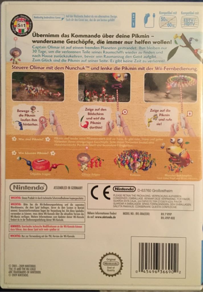 Pikmin 1 - Nintendo Switch eShop (Nintendo - 1) video game collectible [Barcode 045496366902] - Main Image 2