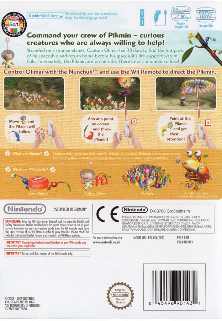 Pikmin - Nintendo Wii (Nintendo - 1) video game collectible [Barcode 045496903640] - Main Image 2