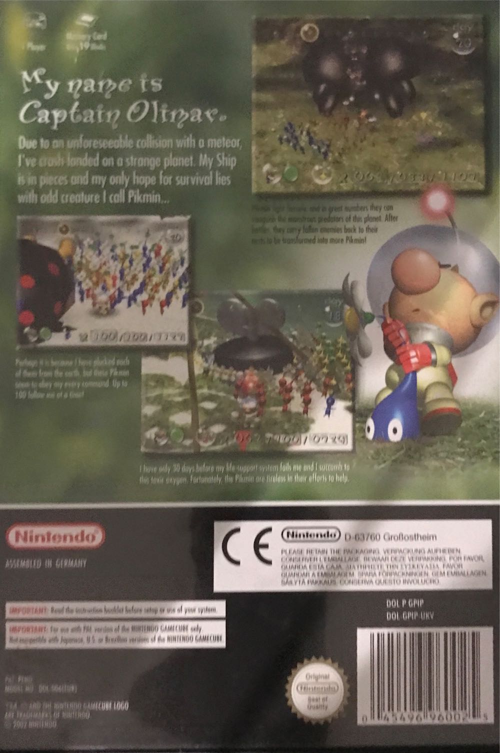 Pikmin - Nintendo GameCube (Nindendo - 1) video game collectible - Main Image 2