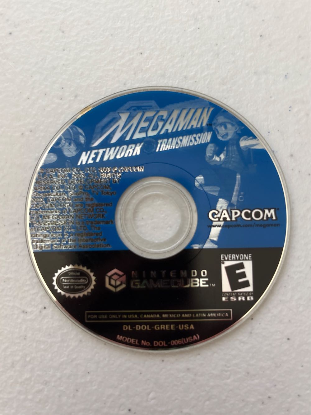 Megaman Network Transmission - Nintendo GameCube (Capcom) video game collectible - Main Image 2
