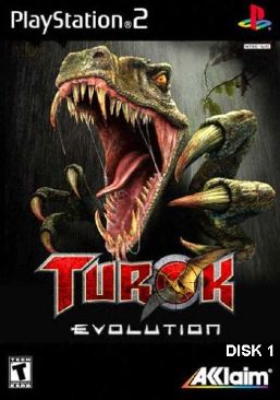 Turok : Evolution - Sony PlayStation 2 (PS2) (Acclaim Enternainment - 1-2) video game collectible [Barcode 3455192327324] - Main Image 1