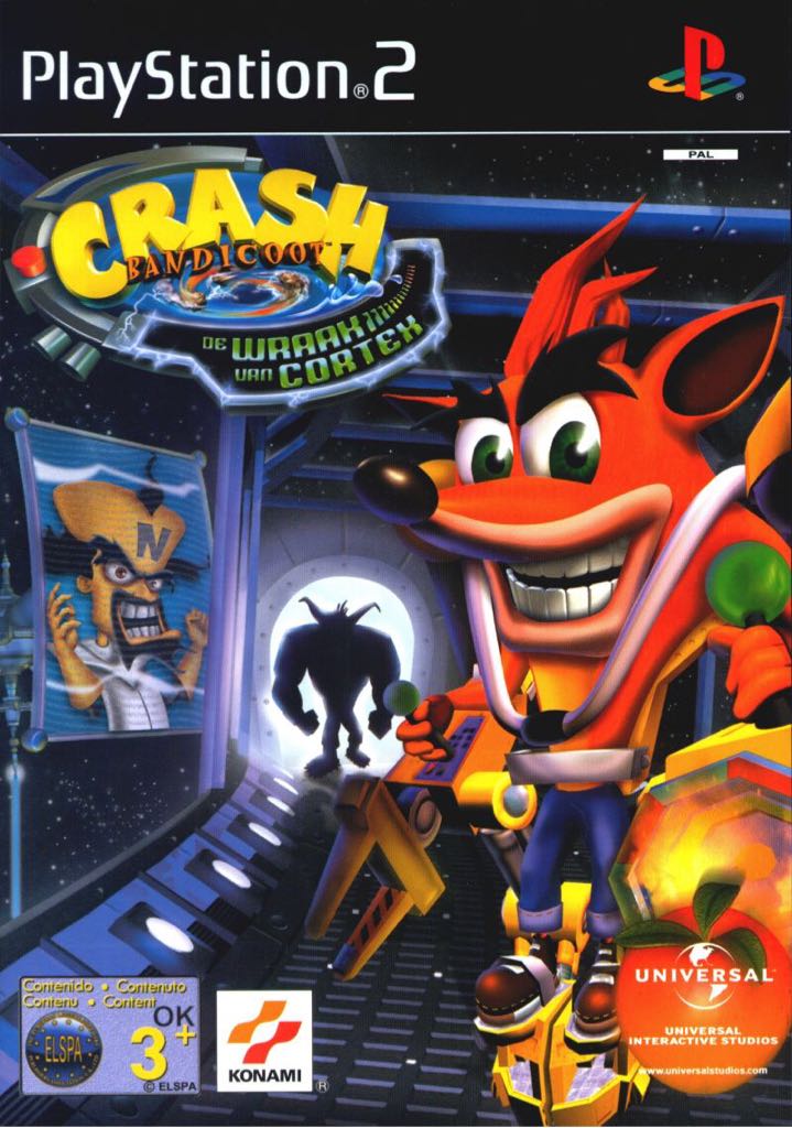 Crash Bandicoot: The Wrath Of Cortex - Sony PlayStation 2 (PS2) (Universal Interactive - 1 Players) video game collectible - Main Image 1