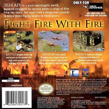 Reign of Fire - Nintendo Game Boy Advance (GBA) video game collectible - Main Image 2