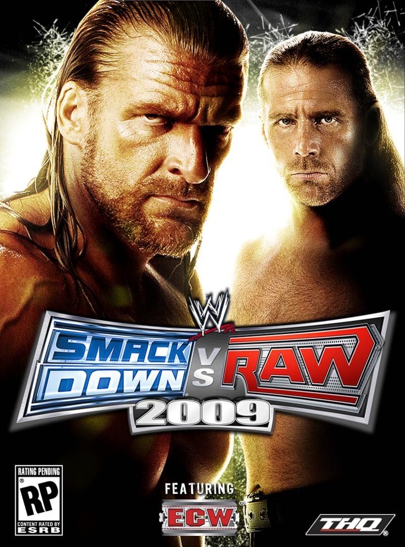 Smackdown vs Raw 2009 - Sony PlayStation 3 (PS3) (THQ) video game collectible [Barcode 4005209115384] - Main Image 2