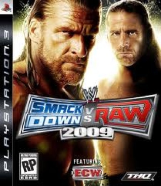 Smackdown vs Raw 2009 - Sony PlayStation 3 (PS3) (4) video game collectible [Barcode 4005209122221] - Main Image 1