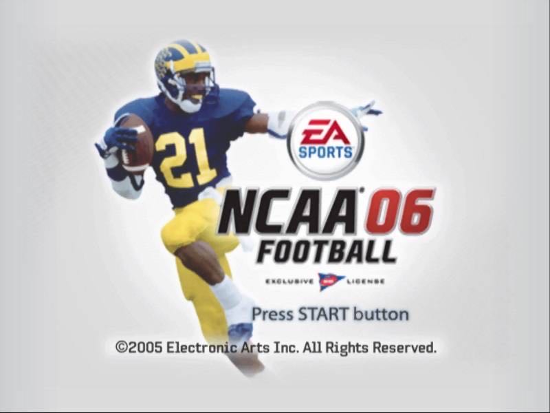 NCAA Football 2006 - Sony PlayStation 2 (PS2) (Electronic Arts - 2) video game collectible [Barcode 014633149197] - Main Image 3