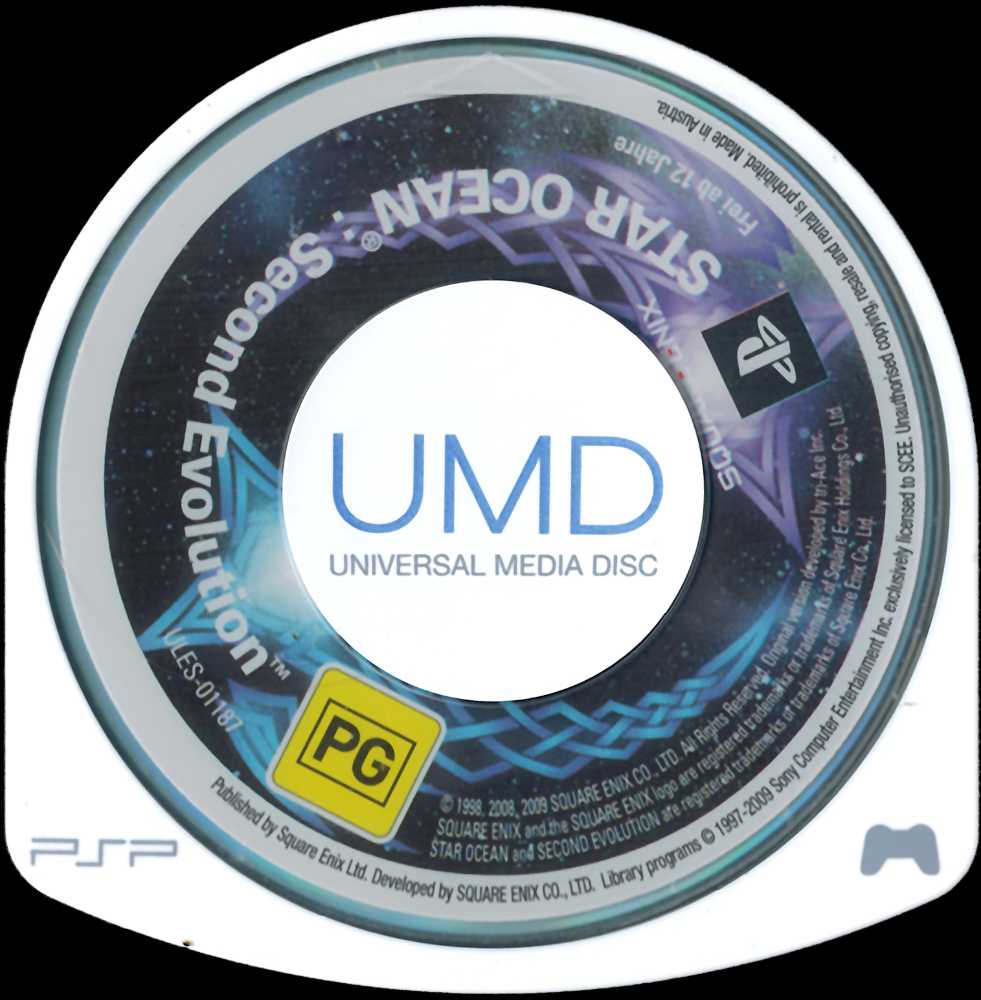 Star Ocean: Second Evolution - Sony PlayStation Portable (PSP) (Square Enix - 1) video game collectible [Barcode 5060121824423] - Main Image 3