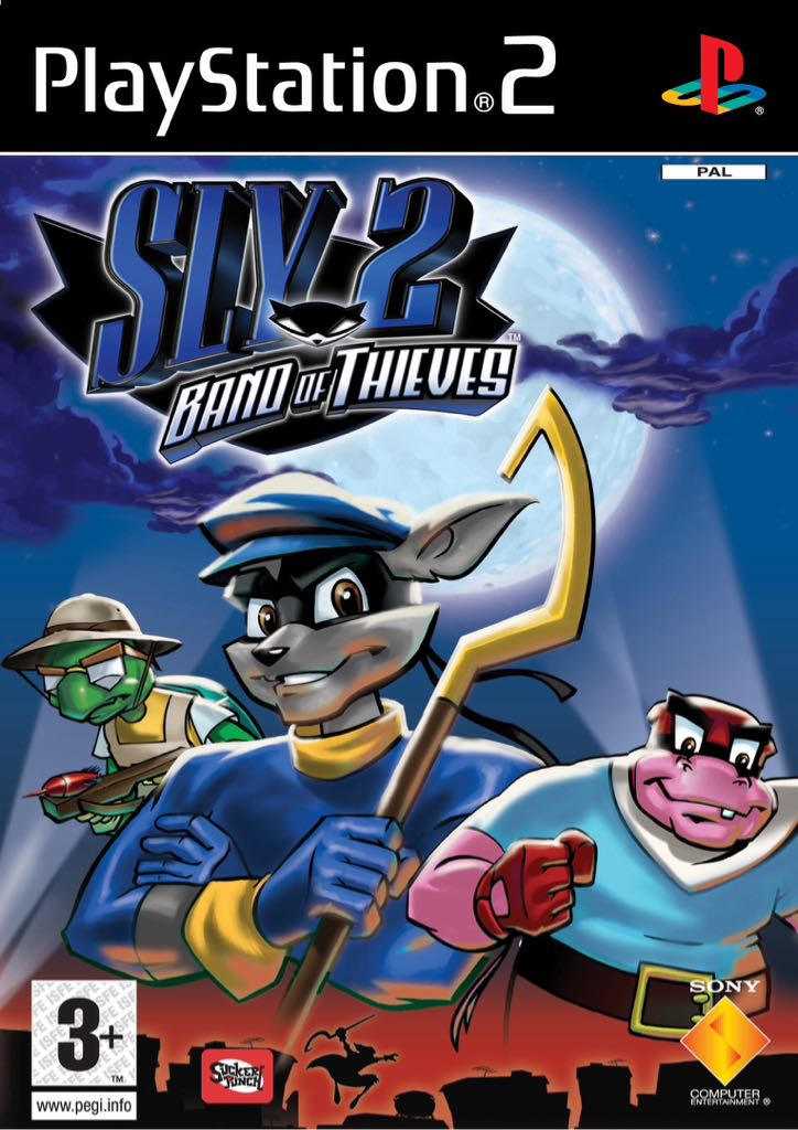 Sly 2: Band of Thieves - Sony PlayStation 2 (PS2) (Sony Computer Entertainment Europe - 1) video game collectible [Barcode 711719694441] - Main Image 1