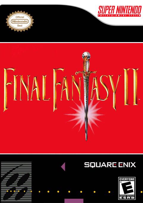 Final Fantasy II - Nintendo Wii Virtual Console video game collectible - Main Image 1