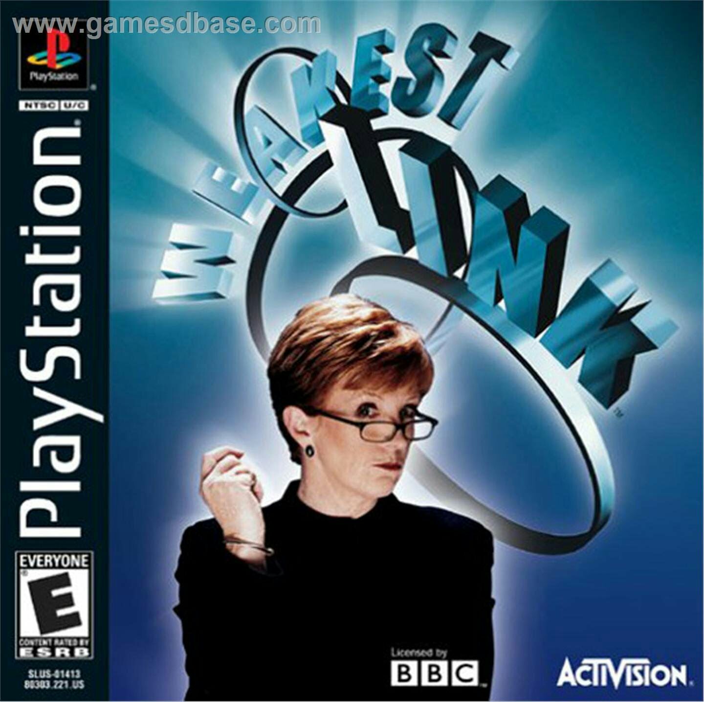 The Weakest Link Disc Only - Sony PlayStation video game collectible - Main Image 1
