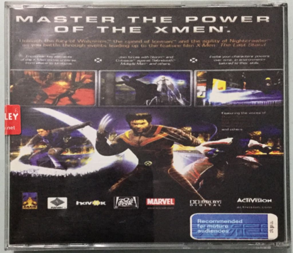 X-Men: The Official Game - PC (Activision - 1) video game collectible [Barcode 047875329195] - Main Image 2