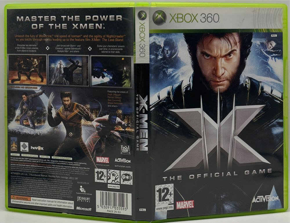 X-Men: The Official Game - Microsoft Xbox 360 (1) video game collectible [Barcode 5030917035593] - Main Image 3
