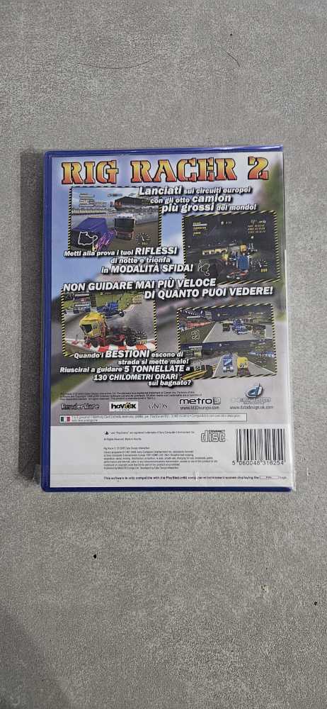 Rig Racer 2 - Sony PlayStation 2 (PS2) video game collectible [Barcode 5060048317091] - Main Image 2