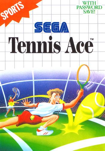 Tennis Ace - Sega Master System video game collectible - Main Image 1