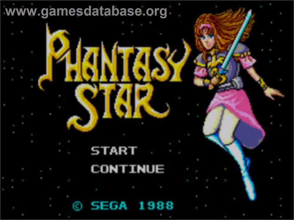 Phantasy Star - Sega Master System (Sega - 1) video game collectible [Barcode 4974365635701] - Main Image 3