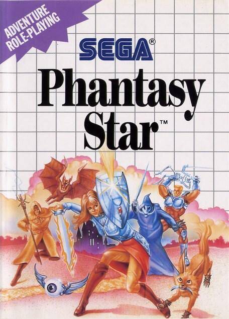 Phantasy Star - Nintendo Wii Virtual Console video game collectible - Main Image 1