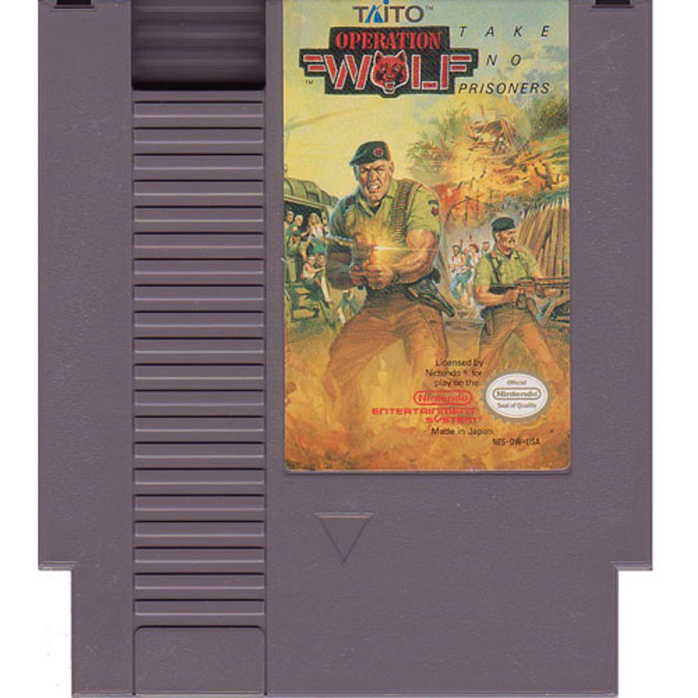 Operation Wolf - Nintendo Entertainment System (NES) (Tatio Corporation - 1) video game collectible - Main Image 3