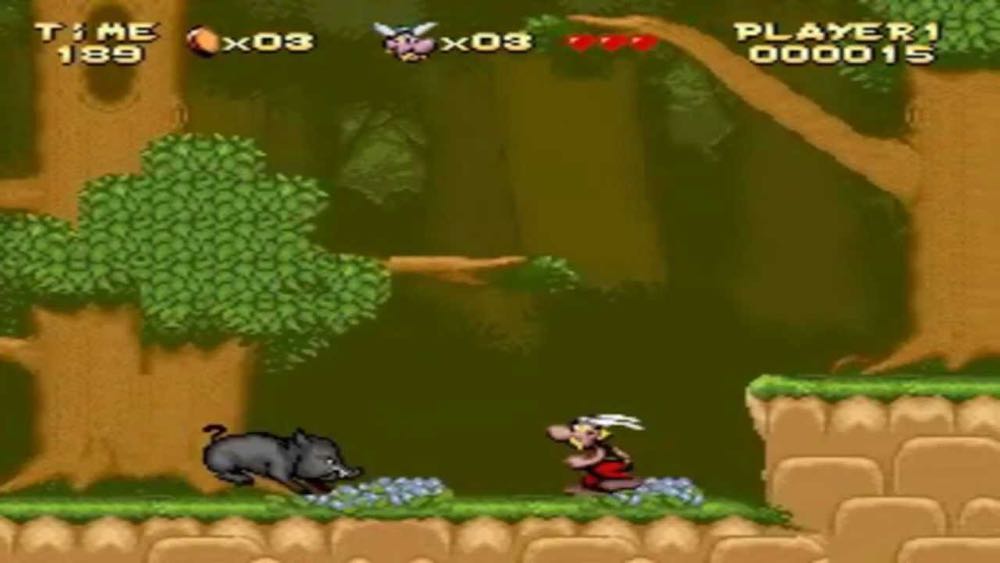 Asterix - Nintendo Entertainment System (NES) (Infogrames - 1) video game collectible - Main Image 4