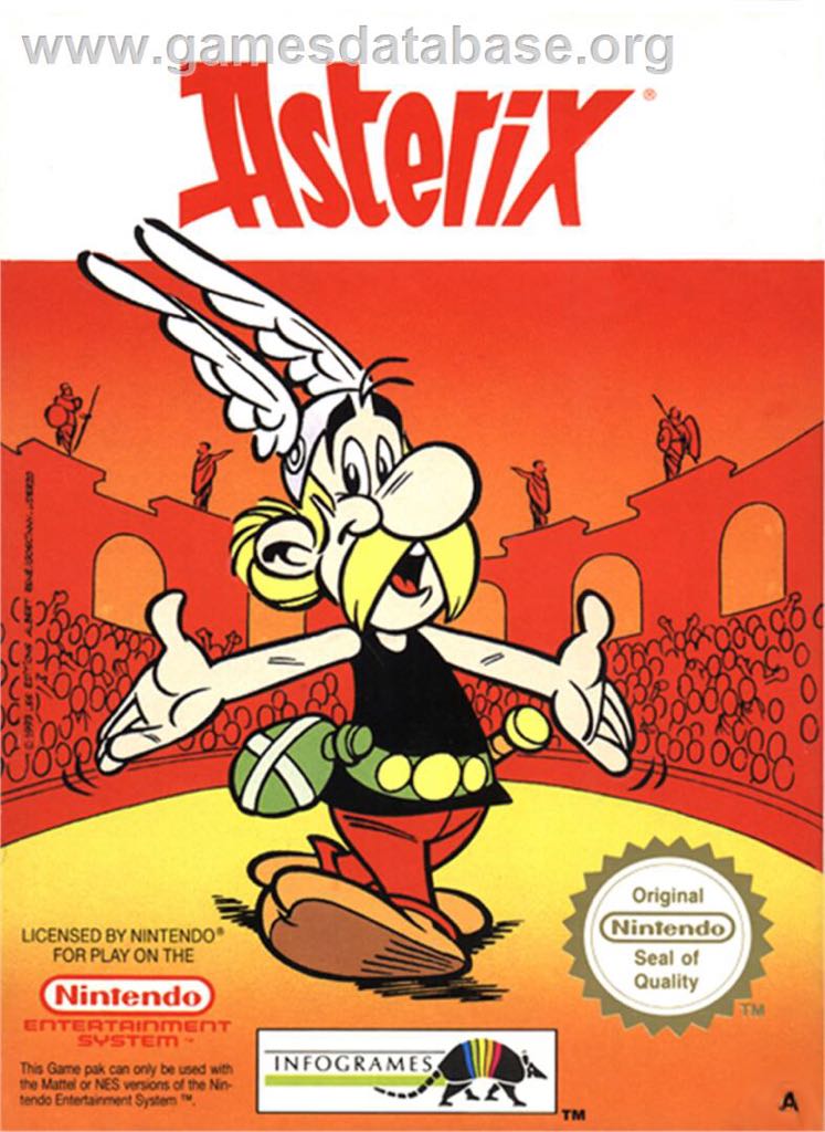 Asterix - Nintendo Entertainment System (NES) video game collectible - Main Image 1