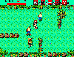 Aztec Adventure - Sega Master System (Sega - 1) video game collectible [Barcode 010086051001] - Main Image 3