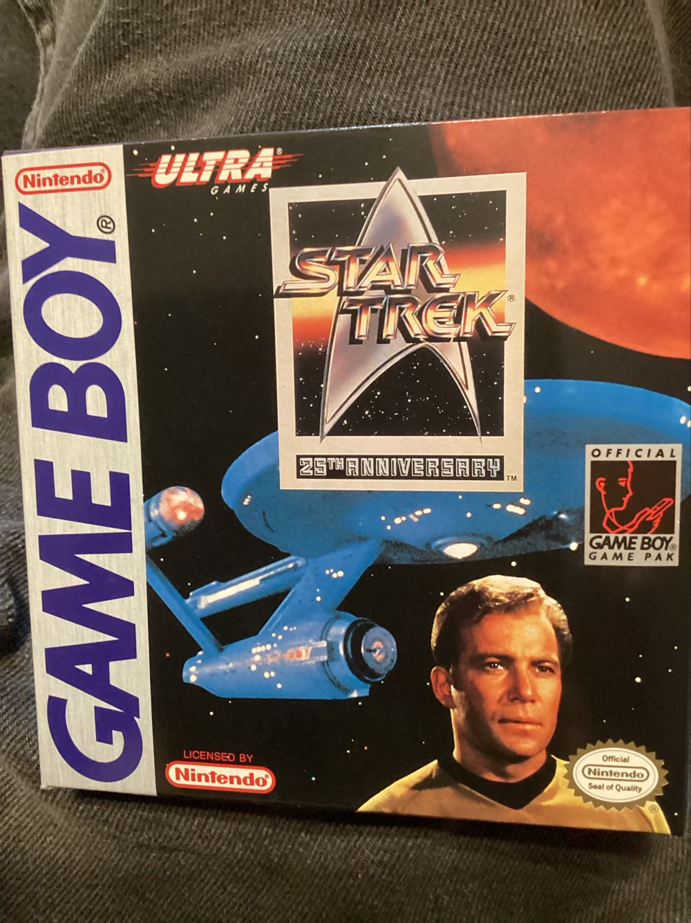 Star Trek: 25th Anniversary - Nintendo Game Boy (Interplay Entertainment - 1) video game collectible [Barcode 083717145080] - Main Image 3