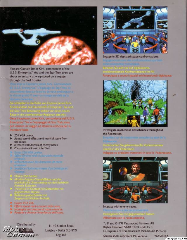 Star Trek: 25th Anniversary - Nintendo Entertainment System (NES) video game collectible - Main Image 2