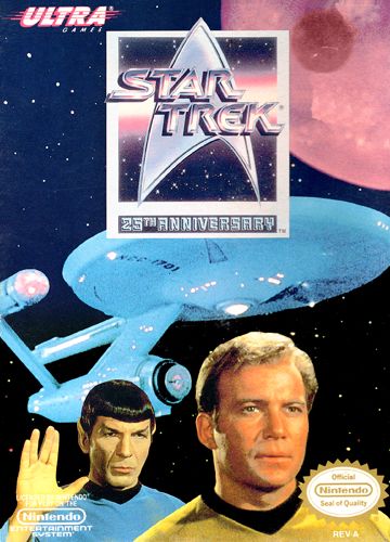 Star Trek: 25th Anniversary - Nintendo Entertainment System (NES) (Ultra Games) video game collectible - Main Image 1