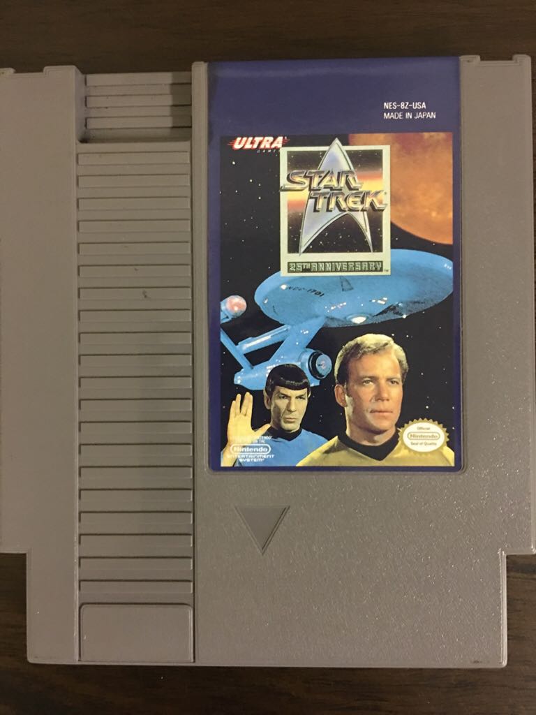 Star Trek: 25th Anniversary - Nintendo Entertainment System (NES) video game collectible - Main Image 1