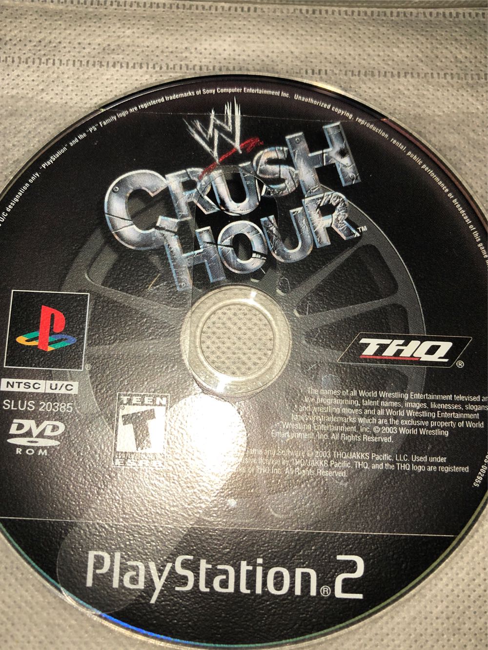 WWE Crush Hour - Sony PlayStation 2 (PS2) (THQ - 1-4) video game collectible [Barcode 752919460207] - Main Image 4