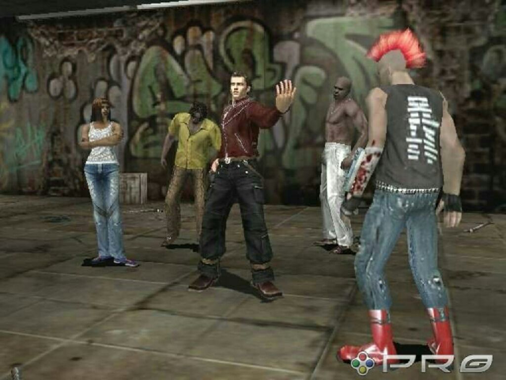 Beat Down: Fists of Vengance - Microsoft Xbox (Capcom - 1-2) video game collectible [Barcode 013388290161] - Main Image 2