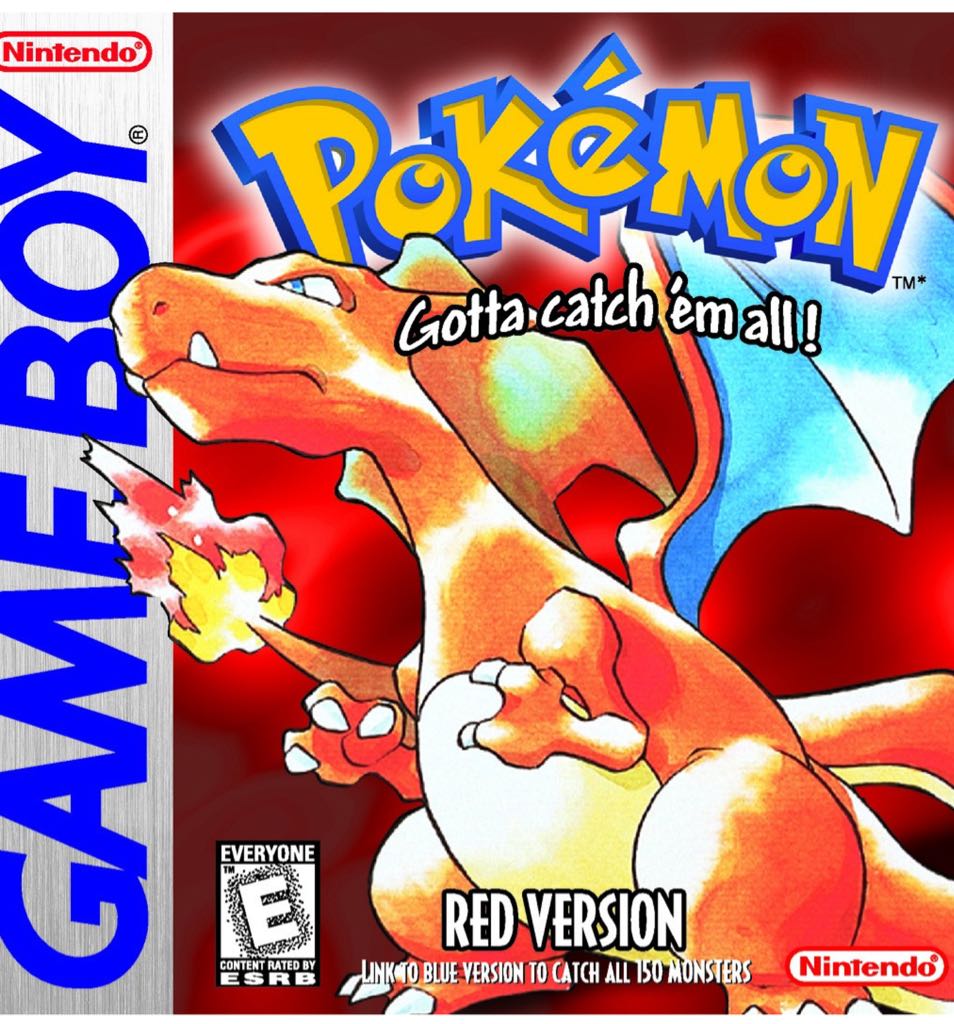 Pokemon Red - Nintendo 3DS video game collectible - Main Image 1