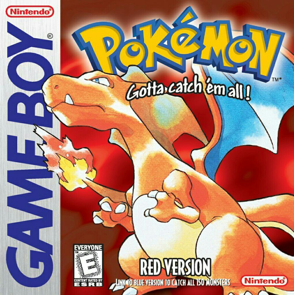 Pokemon Red - Nintendo 3DS Virtual Console video game collectible - Main Image 1