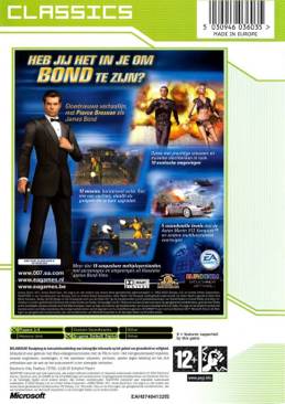 007 James Bond 007: Nightfire - Microsoft Xbox video game collectible [Barcode 5030932036032] - Main Image 2