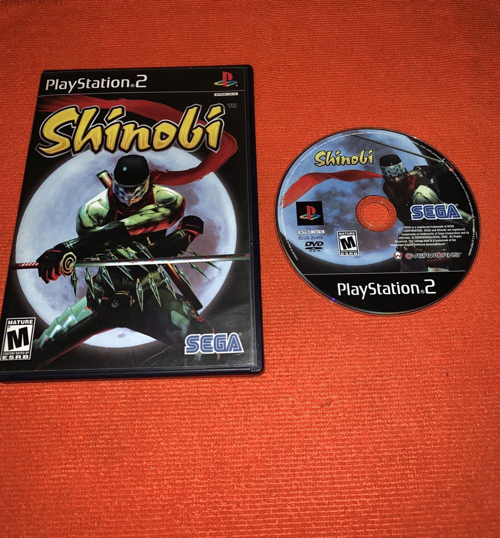 Shinobi - Sony PlayStation 2 (PS2) (Sega - 1) video game collectible [Barcode 010086630169] - Main Image 3