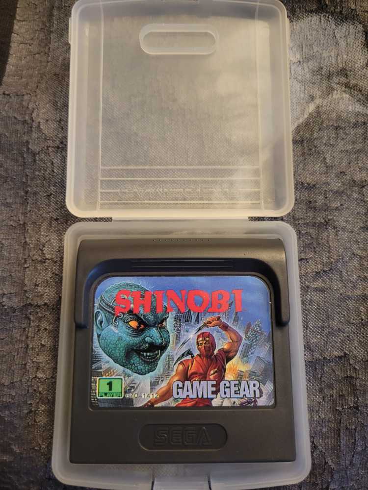 Shinobi - Sega Game Gear (Sega - 1) video game collectible [Barcode 4974365624026] - Main Image 3